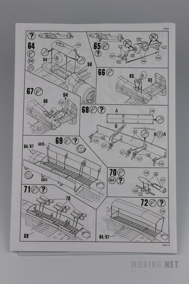 [模型网评测]威望-1/72英国哈利法克斯B MK.III轰炸机(04936)-实机简介 - 第11张  | 制作坦克模型记录