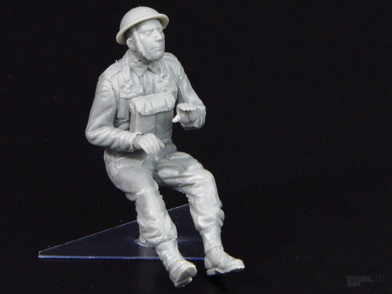 [模型网评测]威骏-1/35英国OQF 40mm MK.I/III防空炮与炮兵组(CB35111)-实物简介 - 第9张  | 制作坦克模型记录