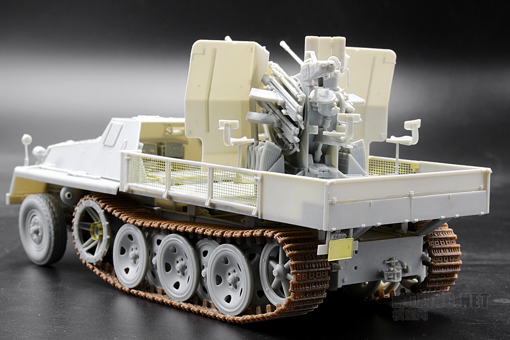 [模型网评测]威骏-1/35德军SWS四联高炮(全内构)(CB35213)-开篇简介 - 第2张  | 制作坦克模型记录