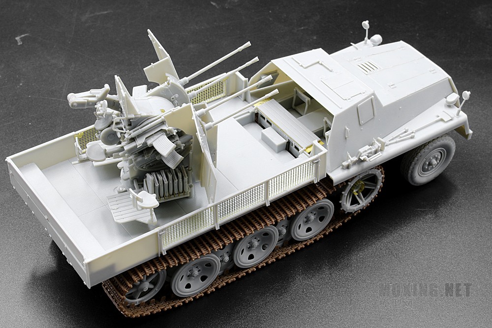 [模型网评测]威骏-1/35德军SWS四联高炮(全内构)(CB35213)-开篇简介 - 第3张  | 制作坦克模型记录