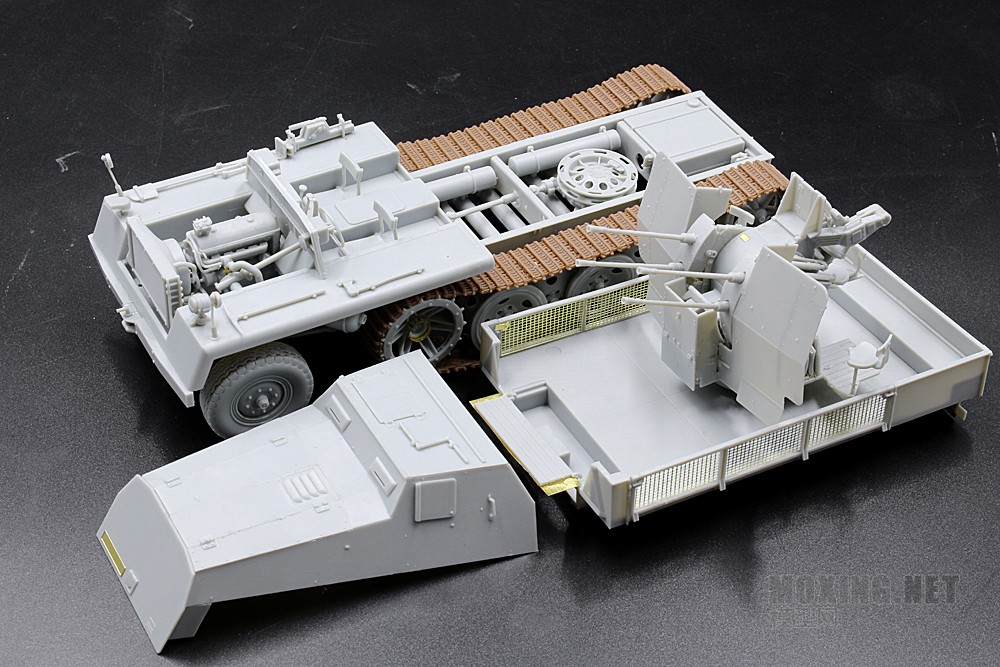 [模型网评测]威骏-1/35德军SWS四联高炮(全内构)(CB35213)-开篇简介 - 第5张  | 制作坦克模型记录