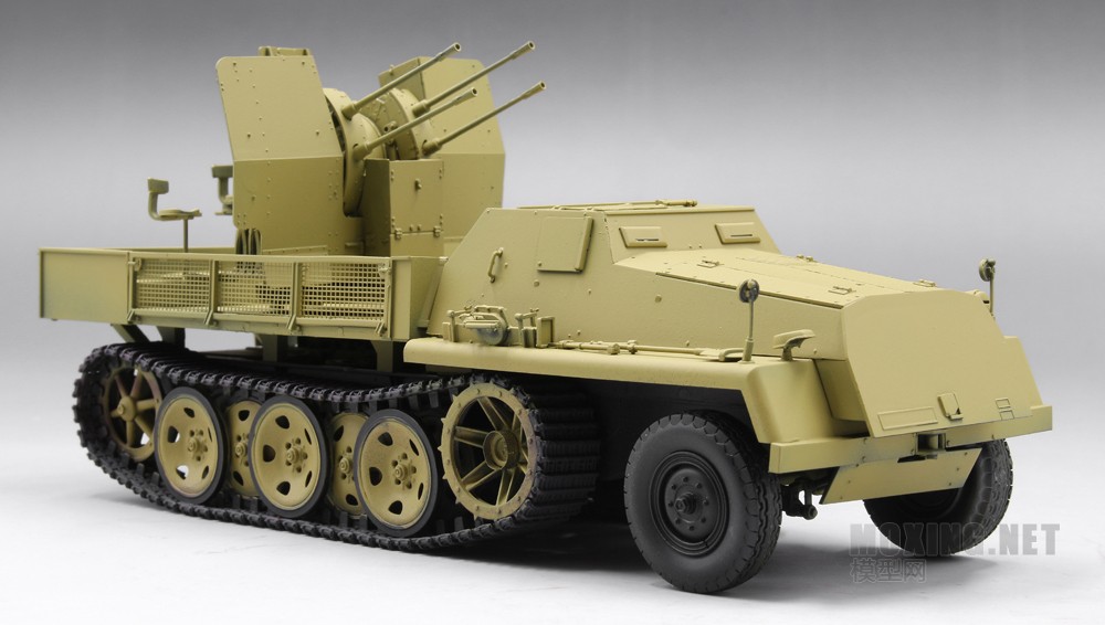 [模型网评测]威骏-1/35德军SWS四联高炮(全内构)(CB35213)-开篇简介 - 第3张  | 制作坦克模型记录