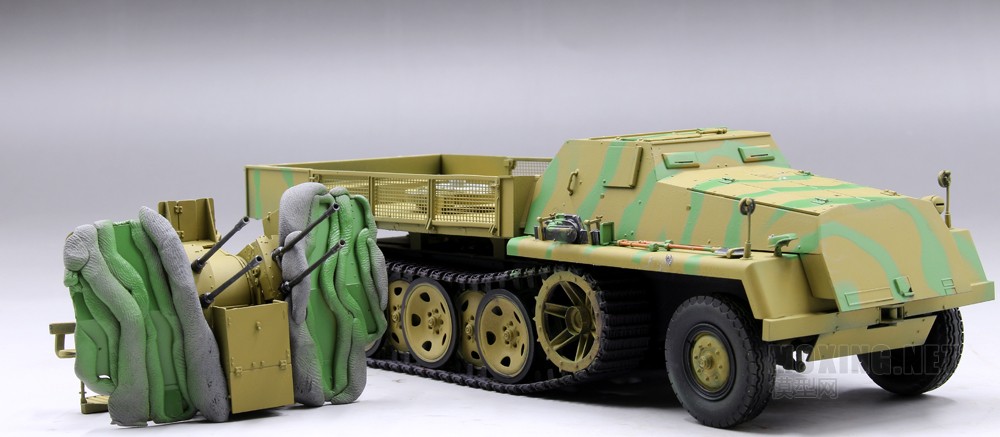 [模型网评测]威骏-1/35德军SWS四联高炮(全内构)(CB35213)-开篇简介 - 第4张  | 制作坦克模型记录