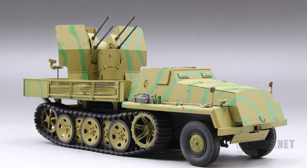 [模型网评测]威骏-1/35德军SWS四联高炮(全内构)(CB35213)-开篇简介 - 第5张  | 制作坦克模型记录