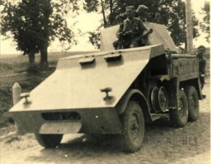 [模型网评测]威骏(CB35132)-1/35德国克虏伯 Protze kfz.69 卡车(装甲反坦克型)-实车简介 - 第6张  | 制作坦克模型记录