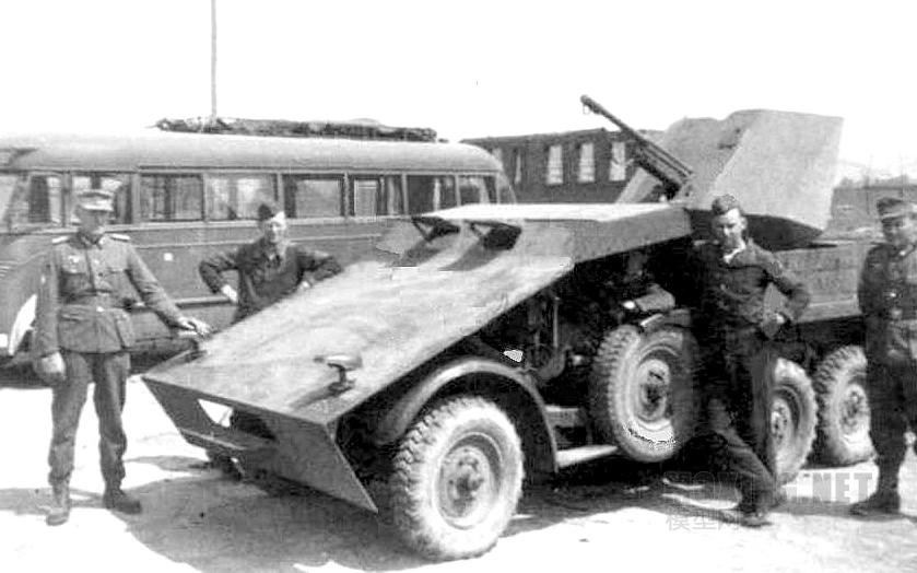 [模型网评测]威骏(CB35132)-1/35德国克虏伯 Protze kfz.69 卡车(装甲反坦克型)-实车简介 - 第7张  | 制作坦克模型记录