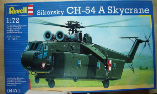 [开盒评测]威望-1/72美国CH-54A