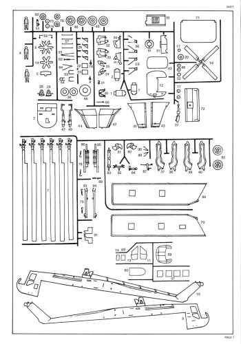 [开盒评测]威望-1/72美国CH-54A