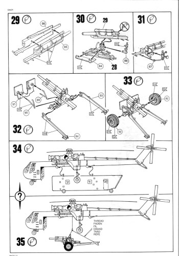 [开盒评测]威望-1/72美国CH-54A