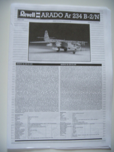 [开盒评测]威望-1/48德国Ar234 B-2/N夜间战斗机(04505)-封绘及总览 - 第1张  | 制作坦克模型记录