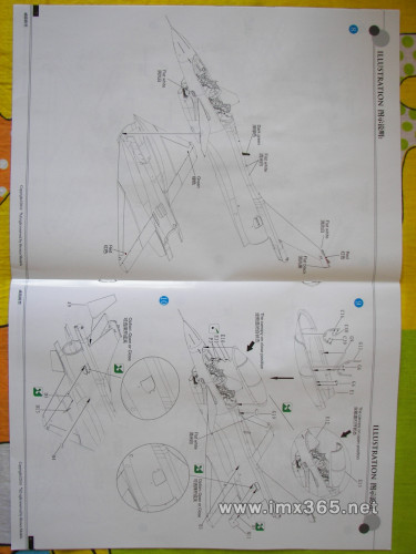 [开盒评测]威骏-1/48中国歼-10S双座型战斗机(FB4005)-封绘及开盒 - 第6张  | 制作坦克模型记录