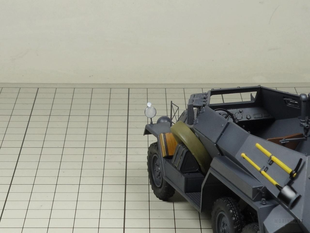 [模型网评测]威骏(CB35095)-1/35德国Sd.Kfz.247 A型 轮式装甲指挥车-简介及开盒 - 第17张  | 制作坦克模型记录