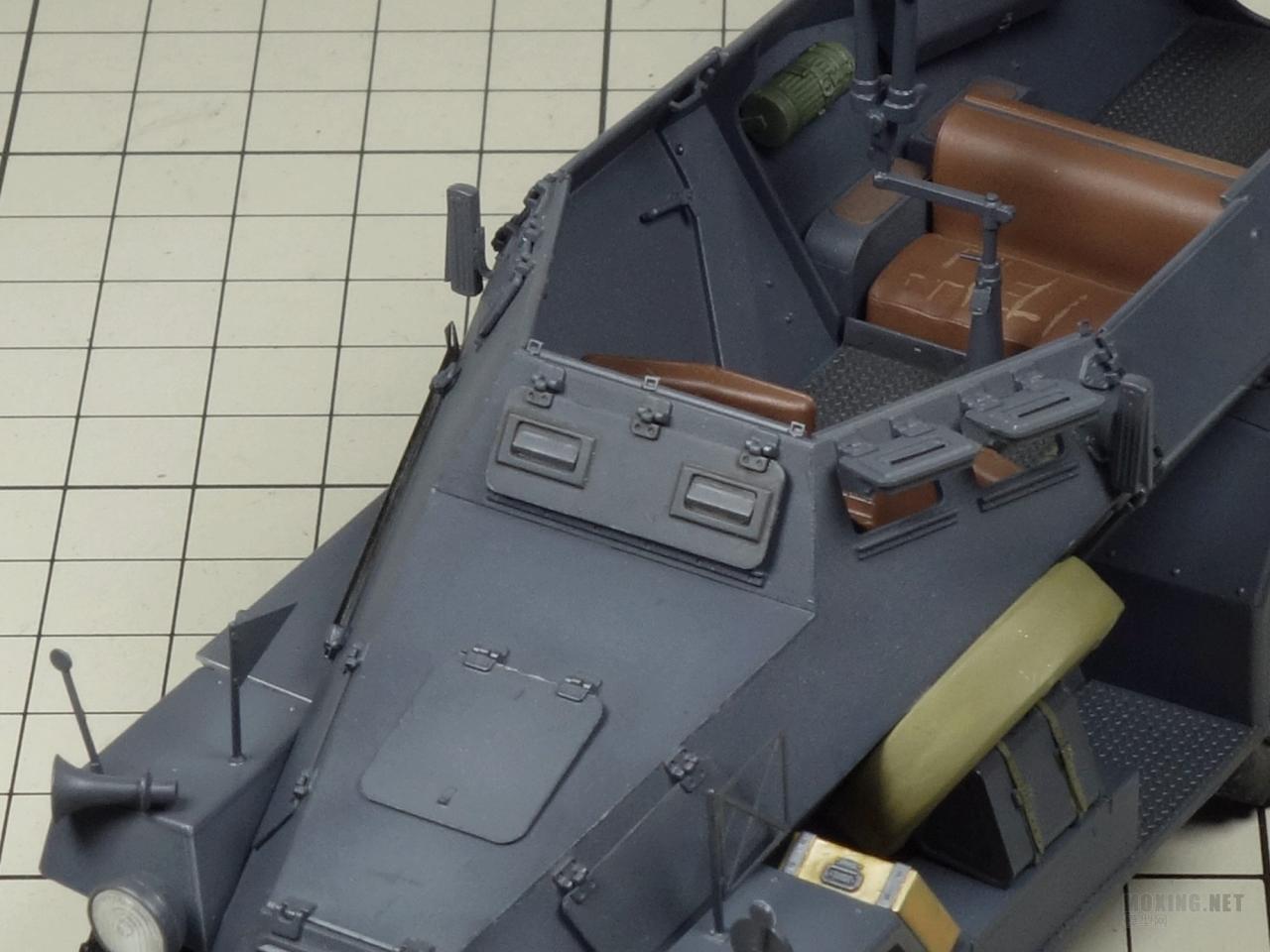 [模型网评测]威骏(CB35095)-1/35德国Sd.Kfz.247 A型 轮式装甲指挥车-简介及开盒 - 第10张  | 制作坦克模型记录
