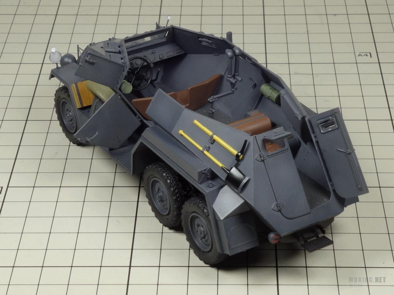 [模型网评测]威骏(CB35095)-1/35德国Sd.Kfz.247 A型 轮式装甲指挥车-简介及开盒 - 第13张  | 制作坦克模型记录