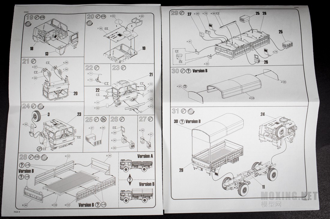 [模型网评测]威望-1/72德国LKW 5t.mil gl(MAN 4x4卡车)(03300)-开盒简介 - 第7张  | 制作坦克模型记录