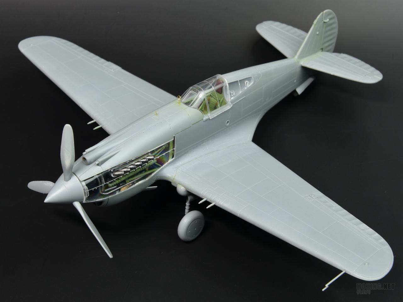 [模型网评测]威骏-1/48寇蒂斯P-40C(霍克81A-2)战斗机(飞虎队)(FB4006)-实机简介 - 第2张  | 制作坦克模型记录