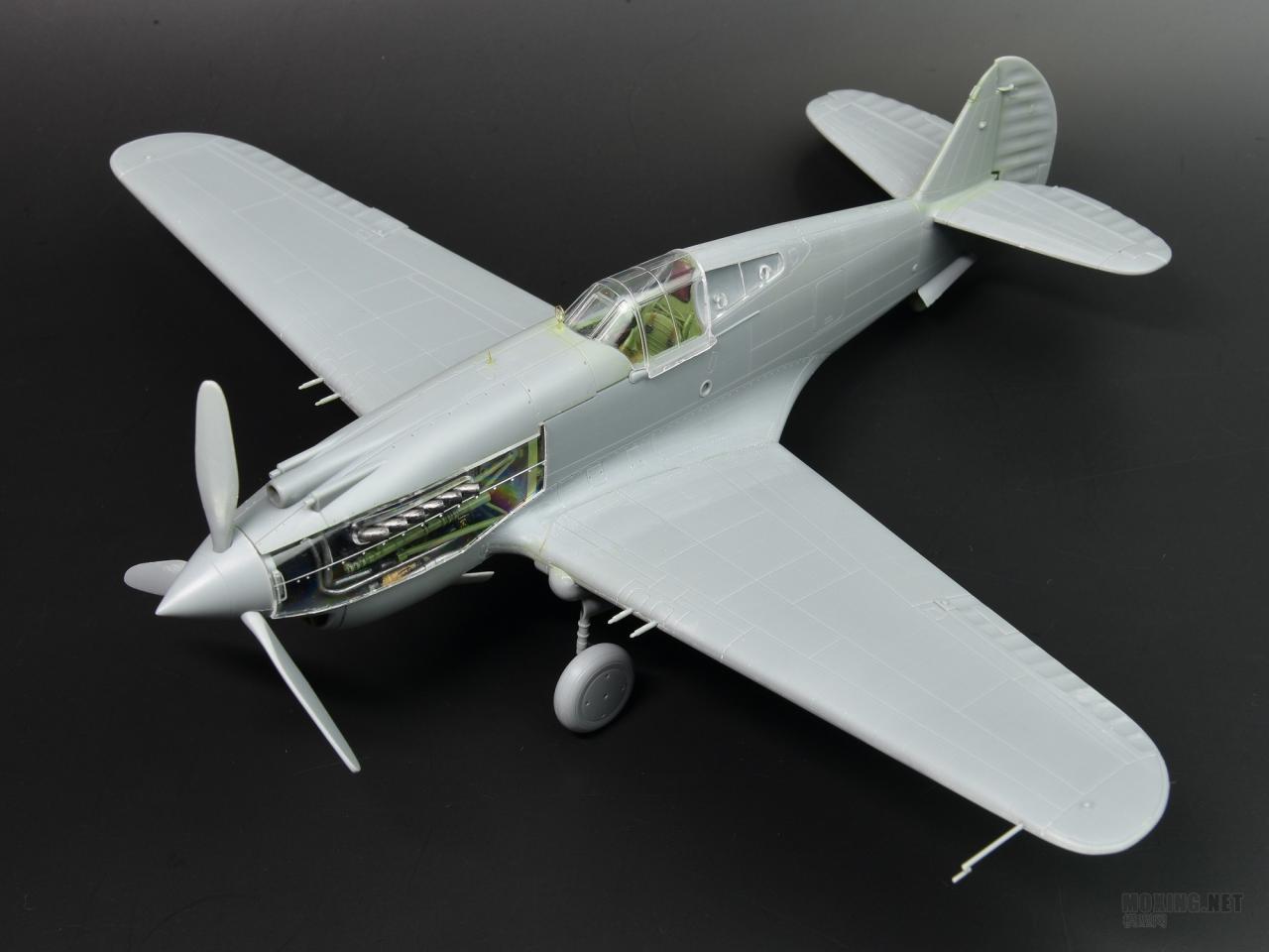 [模型网评测]威骏-1/48寇蒂斯P-40C(霍克81A-2)战斗机(飞虎队)(FB4006)-实机简介 - 第5张  | 制作坦克模型记录
