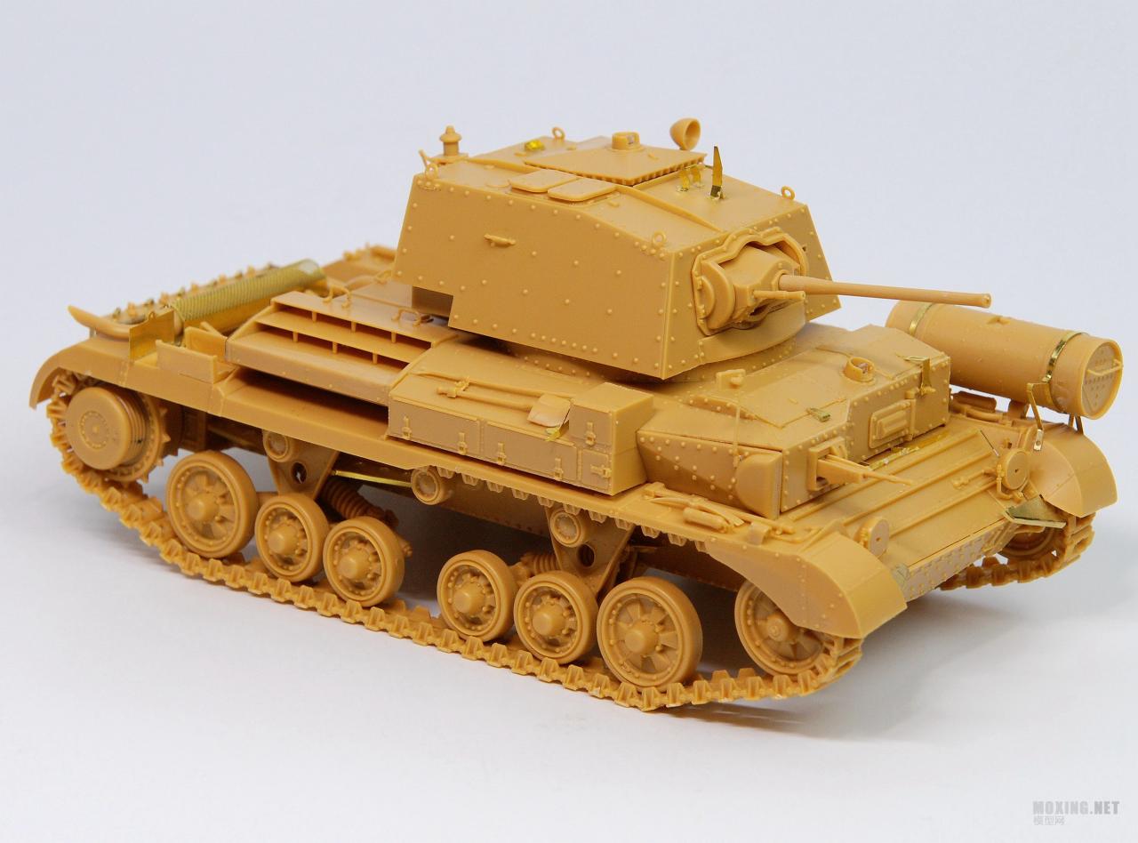 [模型网评测]威骏(CB35151)-1/35英国A10 Mk.IA/IA CS巡洋坦克 巴尔干战役版-开盒及说明书 - 第4张  | 制作坦克模型记录