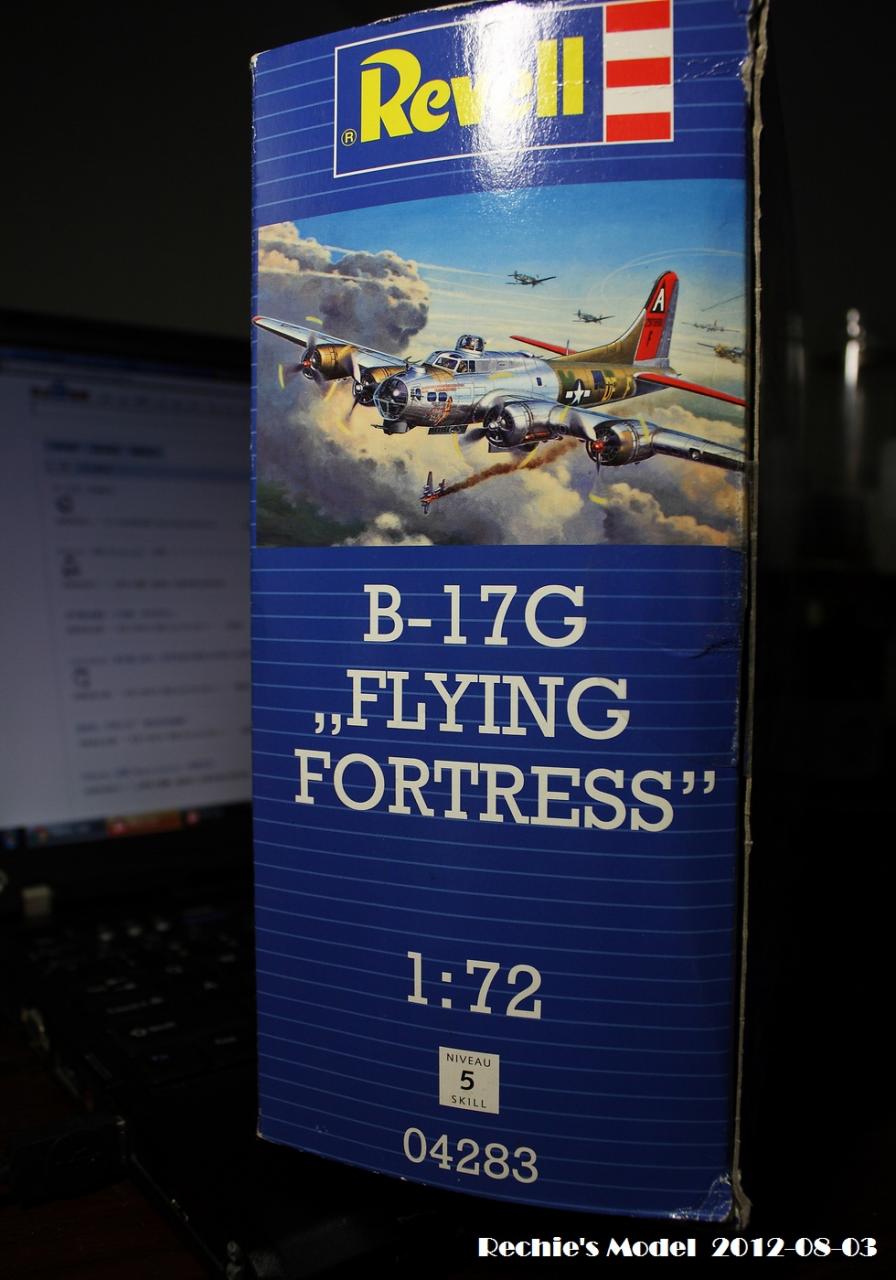 [开盒评测]威望-1/72波音B-17G