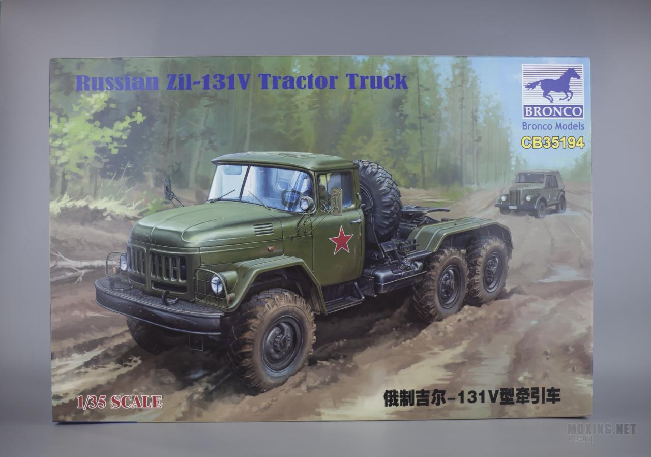 [模型网评测]威骏(CB35194)-1/35吉尔-131 V型牵引卡车-简介及开盒 - 第2张  | 制作坦克模型记录