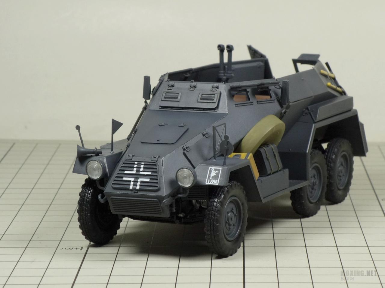 [模型网评测]威骏(CB35095)-1/35德国Sd.Kfz.247 A型 轮式装甲指挥车-简介及开盒 - 第3张  | 制作坦克模型记录