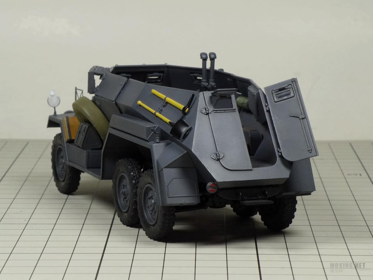 [模型网评测]威骏(CB35095)-1/35德国Sd.Kfz.247 A型 轮式装甲指挥车-简介及开盒 - 第4张  | 制作坦克模型记录