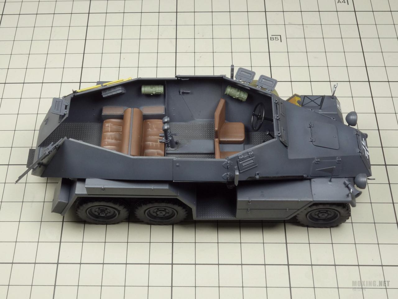 [模型网评测]威骏(CB35095)-1/35德国Sd.Kfz.247 A型 轮式装甲指挥车-简介及开盒 - 第7张  | 制作坦克模型记录
