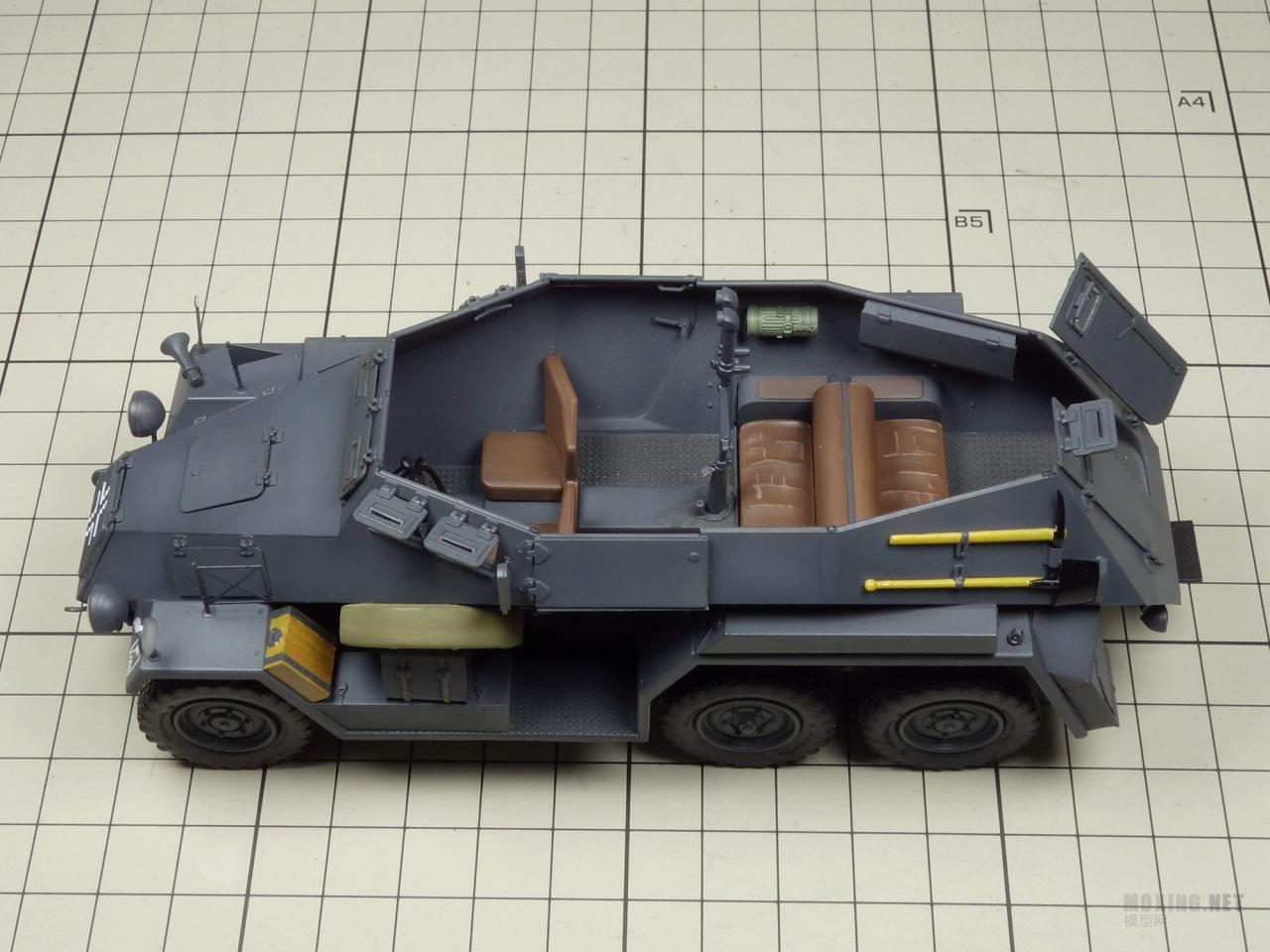 [模型网评测]威骏(CB35095)-1/35德国Sd.Kfz.247 A型 轮式装甲指挥车-简介及开盒 - 第8张  | 制作坦克模型记录