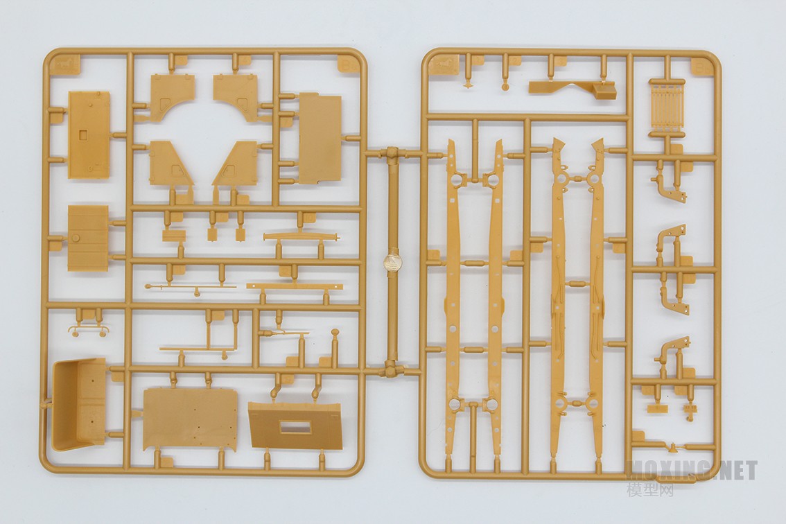 [模型网评测]威骏-1/35德国霍希(Kfz12)早期型+ 28mm sPzB41反坦克炮+拖车(CB35209)-开盒一览 - 第7张  | 制作坦克模型记录