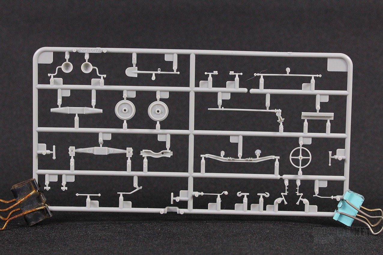 [模型网评测]威骏(CB35138)-1/35克虏伯Kfz.69牵引车(后期型)及Pak36反坦克炮-开盒 - 第7张  | 制作坦克模型记录