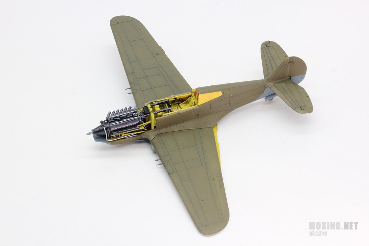 [模型网评测]威骏-1/48 P-40C