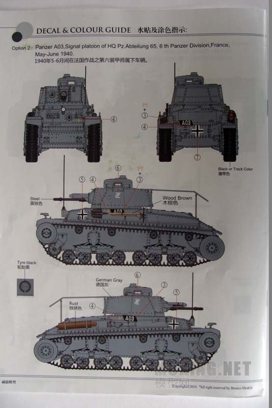 [开盒评测]威骏-1/35德国Panzerbefehlswagens 35(t)指挥坦克(CB35205)-封绘及简介 - 第1张  | 制作坦克模型记录