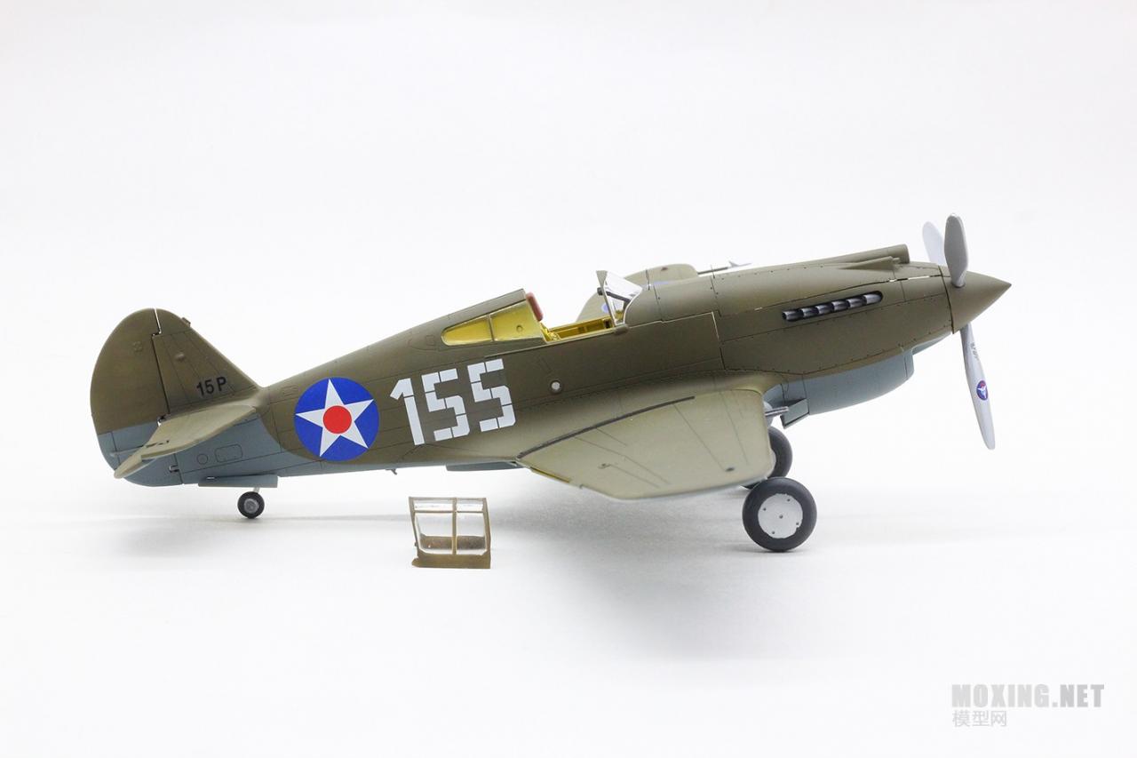 [模型网评测]威骏-1/48 P-40C