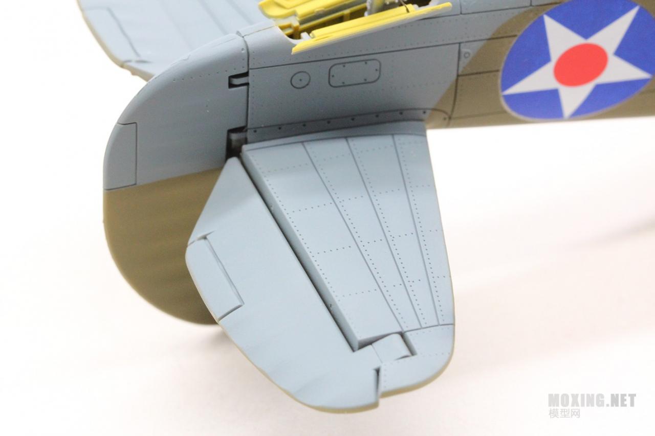 [模型网评测]威骏-1/48 P-40C