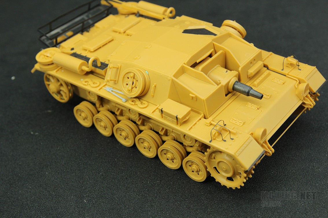 [模型网评测]威骏-1/35德国三号突击炮D型北非战场(CB35117)-开盒简介 - 第13张  | 制作坦克模型记录