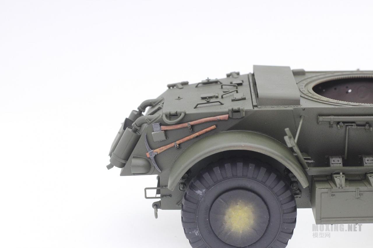 [模型网评测]威骏(CB35115)-1/35猎犬MK.I型装甲车(后期型)加12英尺突击桥-实车简介 - 第19张  | 制作坦克模型记录