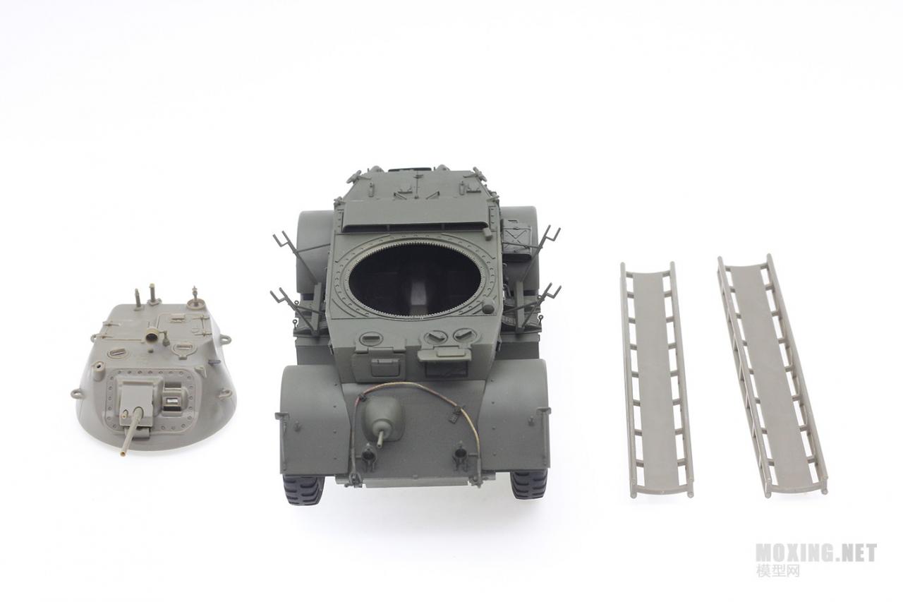 [模型网评测]威骏(CB35115)-1/35猎犬MK.I型装甲车(后期型)加12英尺突击桥-实车简介 - 第23张  | 制作坦克模型记录