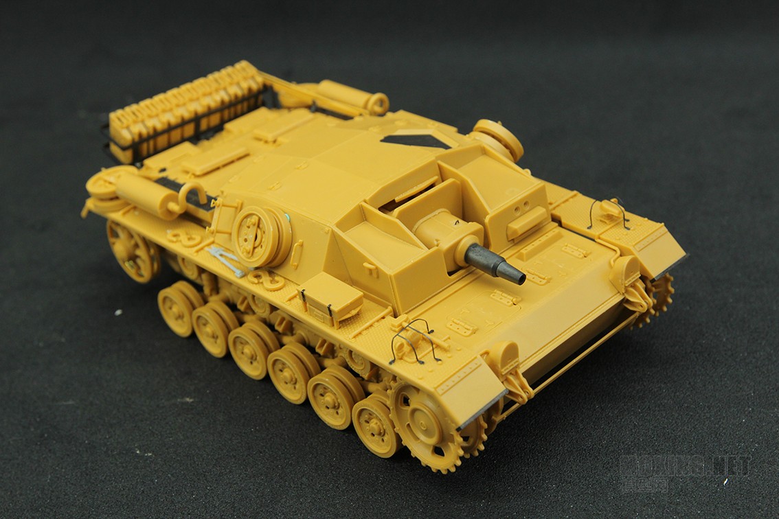 [模型网评测]威骏-1/35德国三号突击炮D型北非战场(CB35117)-开盒简介 - 第17张  | 制作坦克模型记录