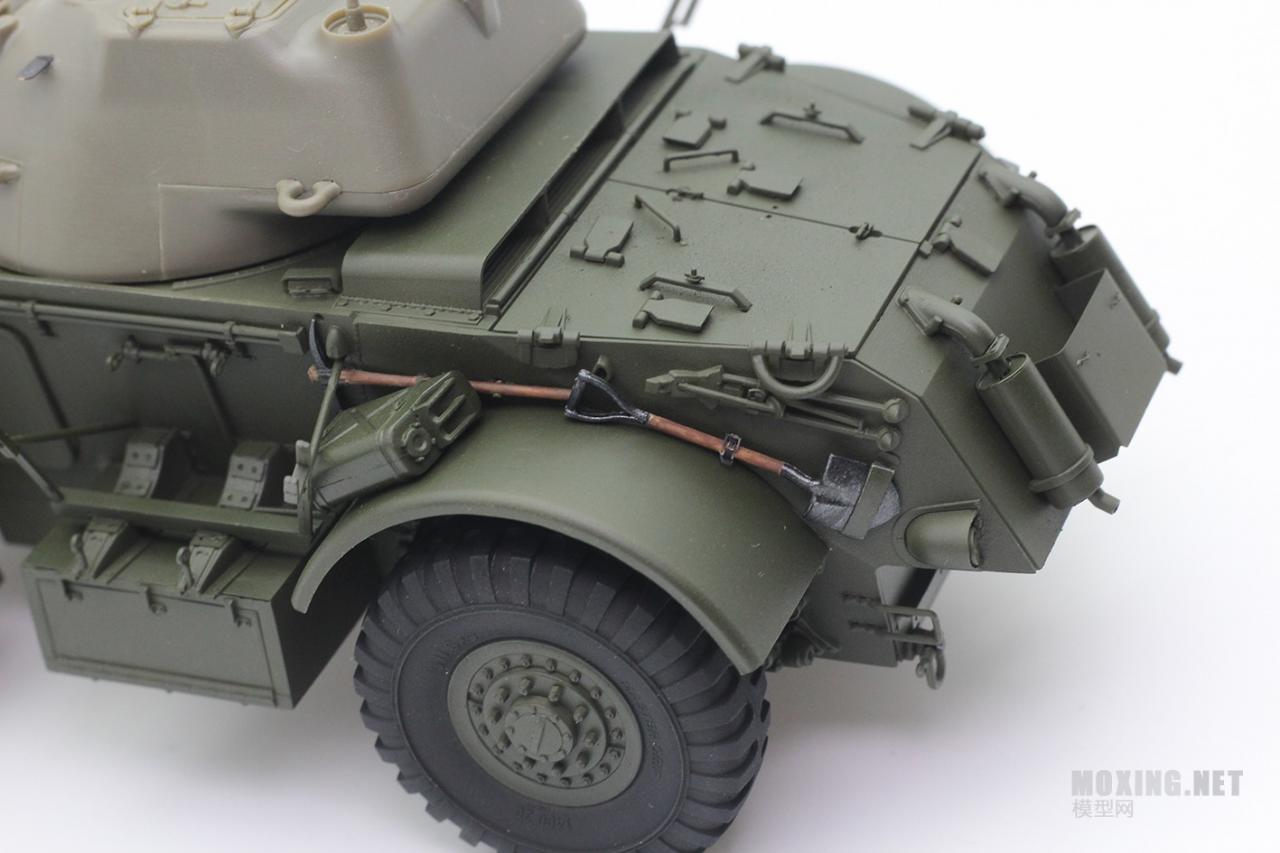 [模型网评测]威骏(CB35115)-1/35猎犬MK.I型装甲车(后期型)加12英尺突击桥-实车简介 - 第10张  | 制作坦克模型记录