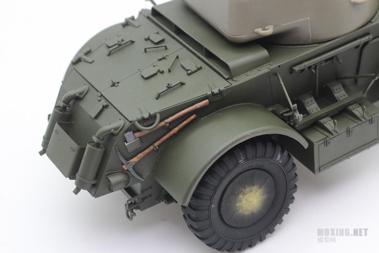 [模型网评测]威骏(CB35115)-1/35猎犬MK.I型装甲车(后期型)加12英尺突击桥-实车简介 - 第11张  | 制作坦克模型记录