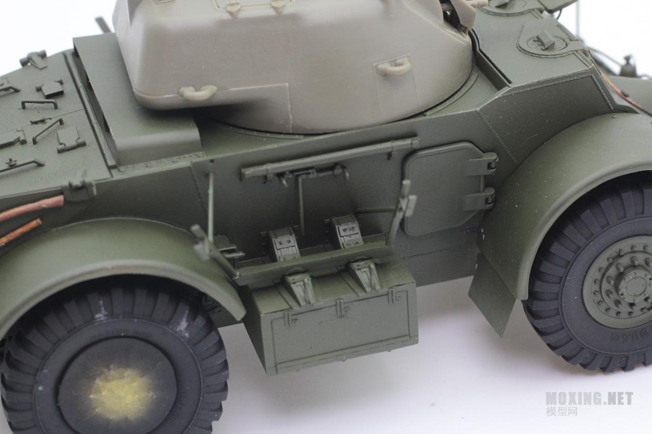 [模型网评测]威骏(CB35115)-1/35猎犬MK.I型装甲车(后期型)加12英尺突击桥-实车简介 - 第12张  | 制作坦克模型记录