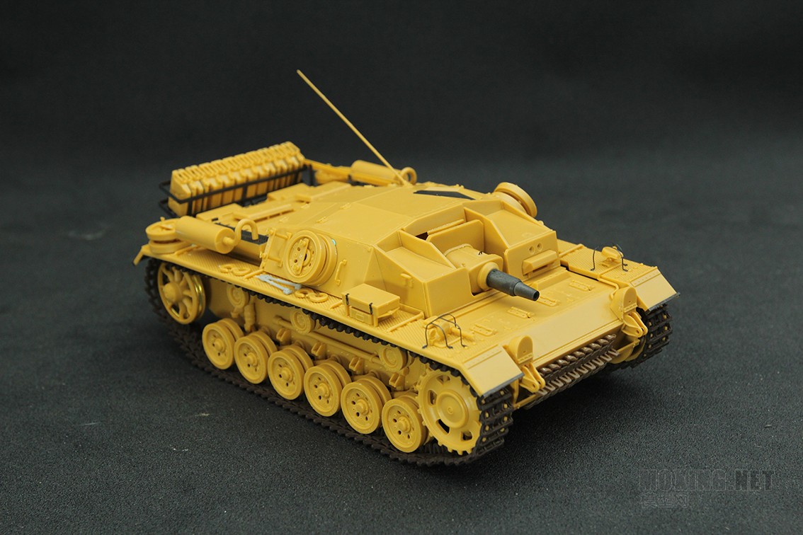 [模型网评测]威骏-1/35德国三号突击炮D型北非战场(CB35117)-开盒简介 - 第21张  | 制作坦克模型记录