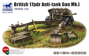 [版件评测]威骏-1/35英17磅MK.I型反坦克炮(CB35024)-封绘及简介 - 第1张  | 制作坦克模型记录